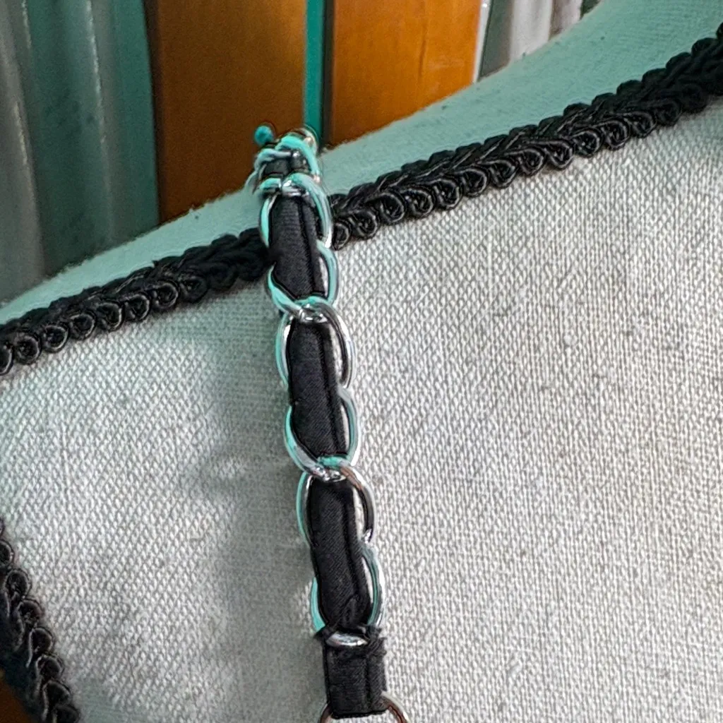 Aqua Green Elegant Black Women's Swim top - Image 3