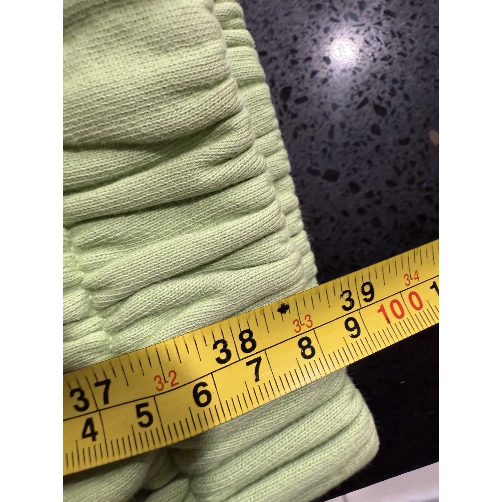 BRANDY MELVILLE Lime Green "Rosa" Hi-Waist Jogger Sweatpants One Size Fits Most - Image 6