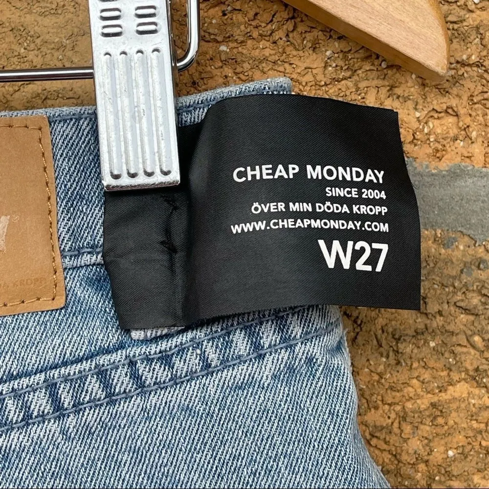 Cheap Monday Thrift Shorts In Whale 27 - Image 6