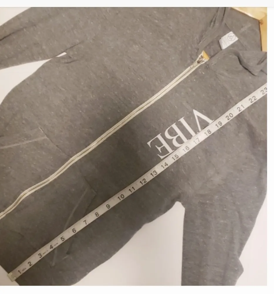 COPY - Alternative Earth grey stretch zip- front hoodie - Image 6