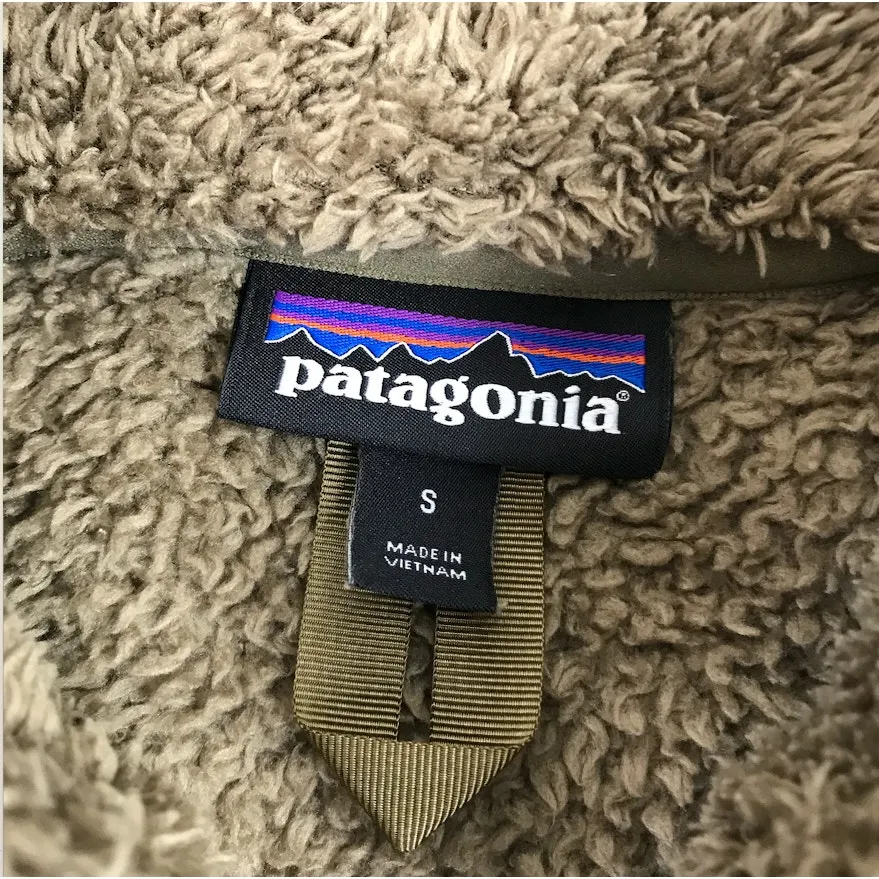 PATAGONIA Los Gatos 1/4-Zip Fleece Pullover Women S Olive Brown Outdoor Everyday - Image 7