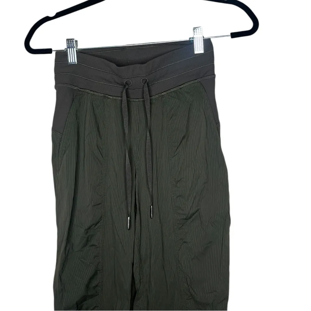 Lululemon Olive Green Dance Studio Joggers size 2 - Image 5