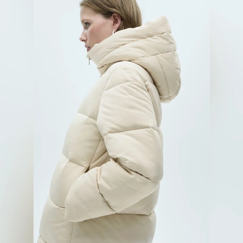 Mango  Quilted Puff Coat - Image 6