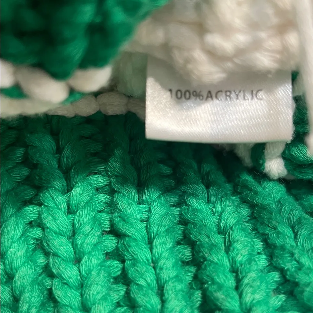 YLLW THE LABEL ZORA CHUNKY KNIT SWEATER WHITE MEDIUM - Image 5