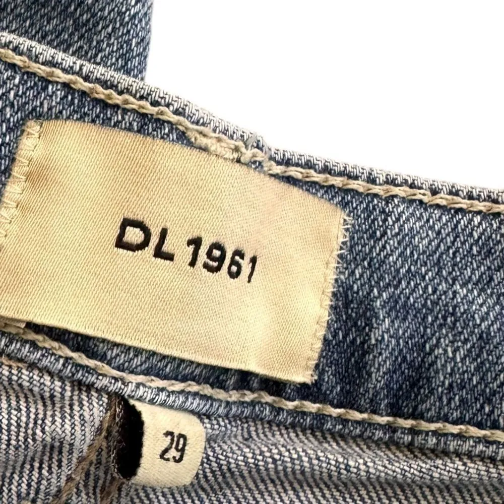 DL1961 Enora Cigarette Jeans Womens 29 Blue Stretch Ultra High Rise 29 - Image 6