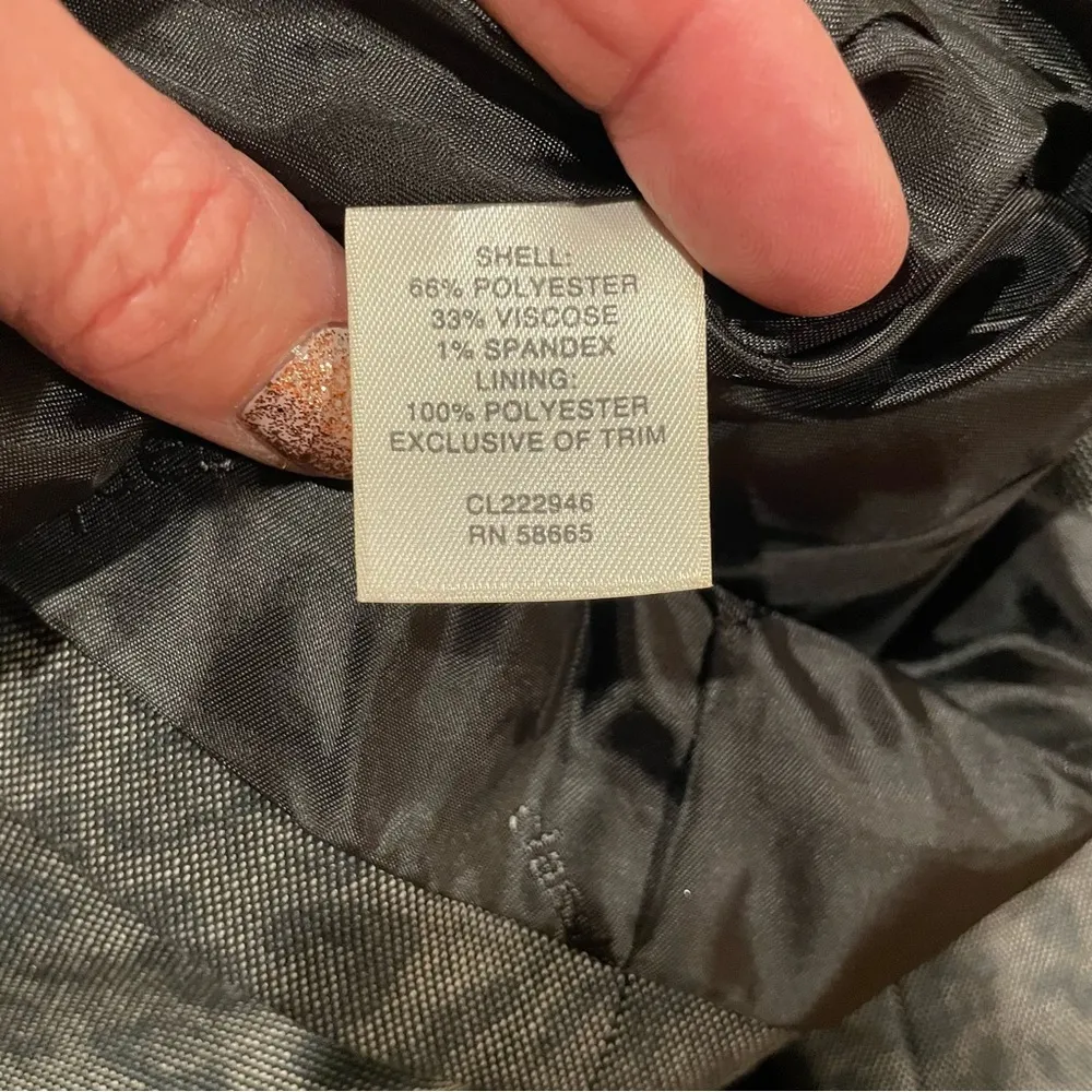 Classiques Entier women’s vintage blazer jacket with a leopard print used size L - Image 8