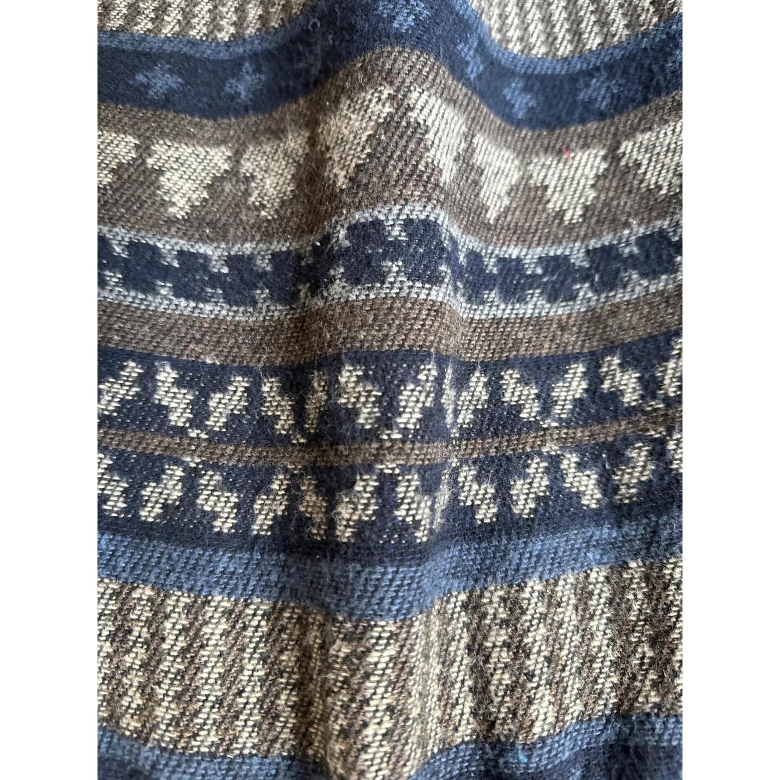 Vintage David Paul NY 80s Jacket Blazer Western Size Large Blue - Image 6