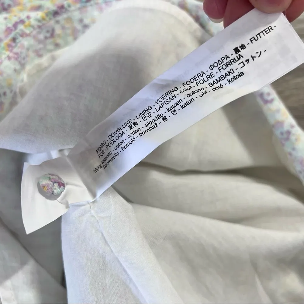 NEW zara ditzy floral smocked mini‎ dress - Image 6