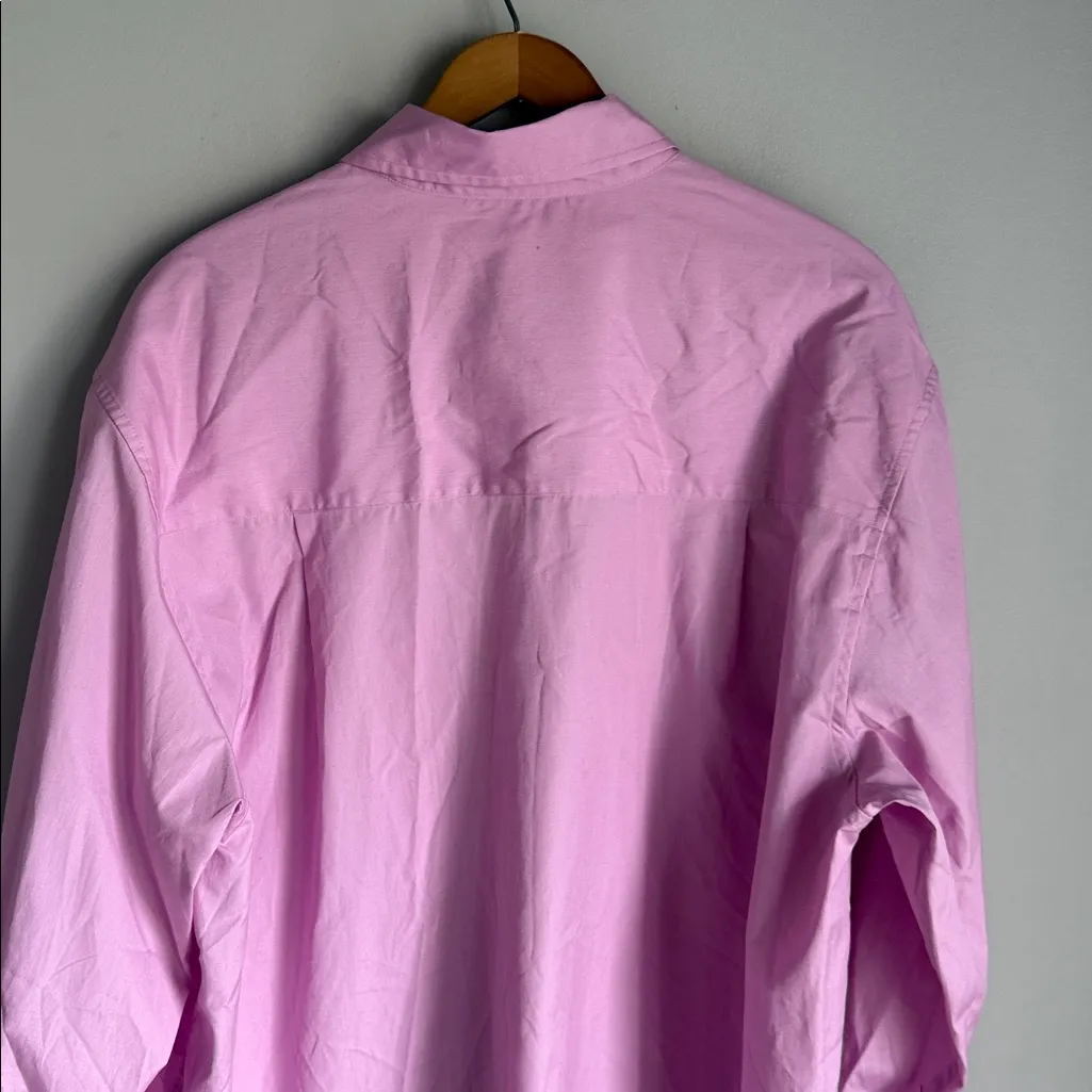 VINCE WOMEN'S OVERSIZED LONG SLEEVE SHIRT LARGE - Image 10