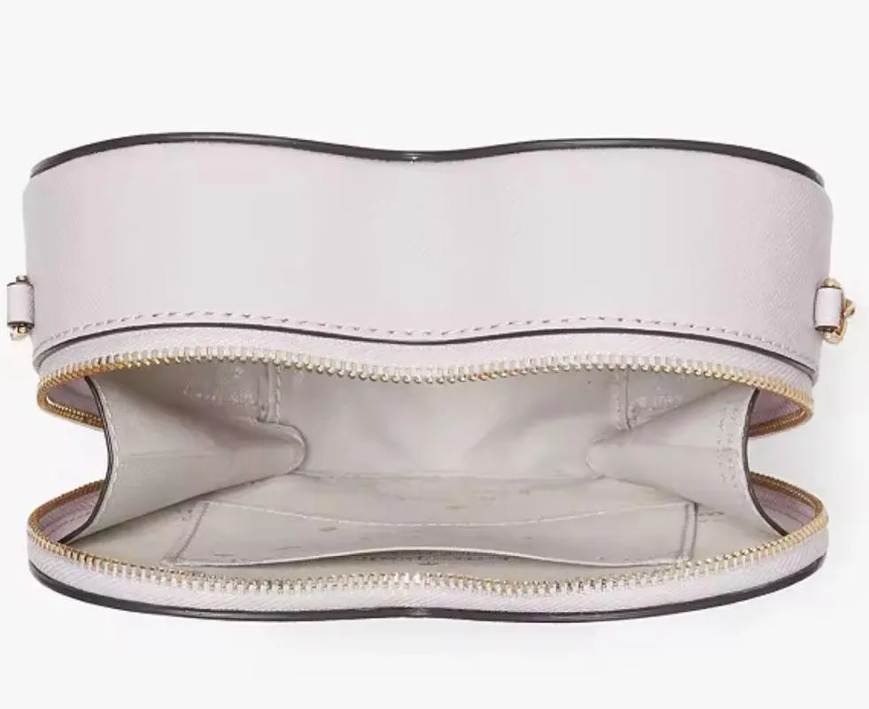 Kate Spade Lilac Love Shack Mini Heart Crossbody - Image 5