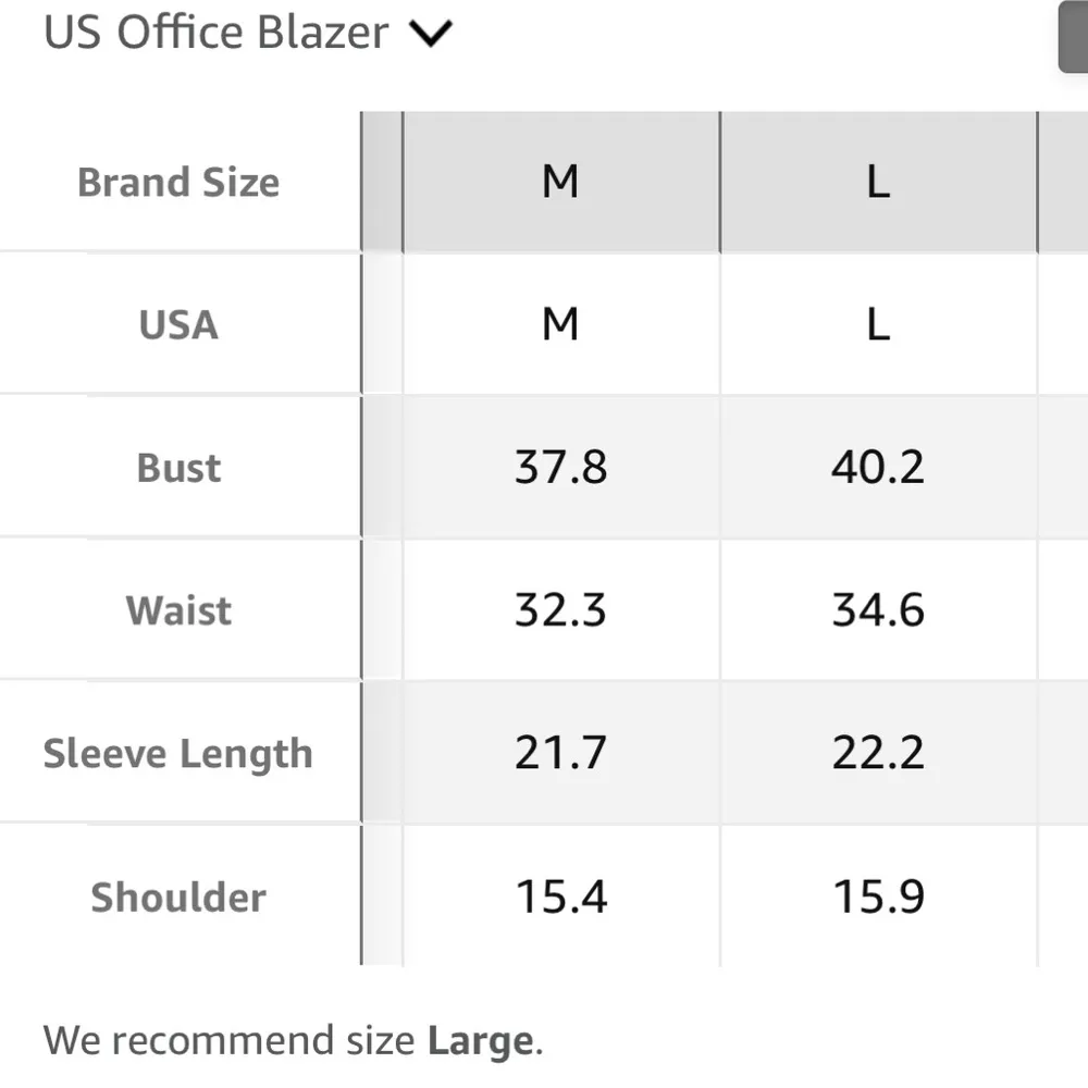 Women's 3/4 Sleeve Open Front Work Office Long Blazer Jacket Coat LARGE - Image 3