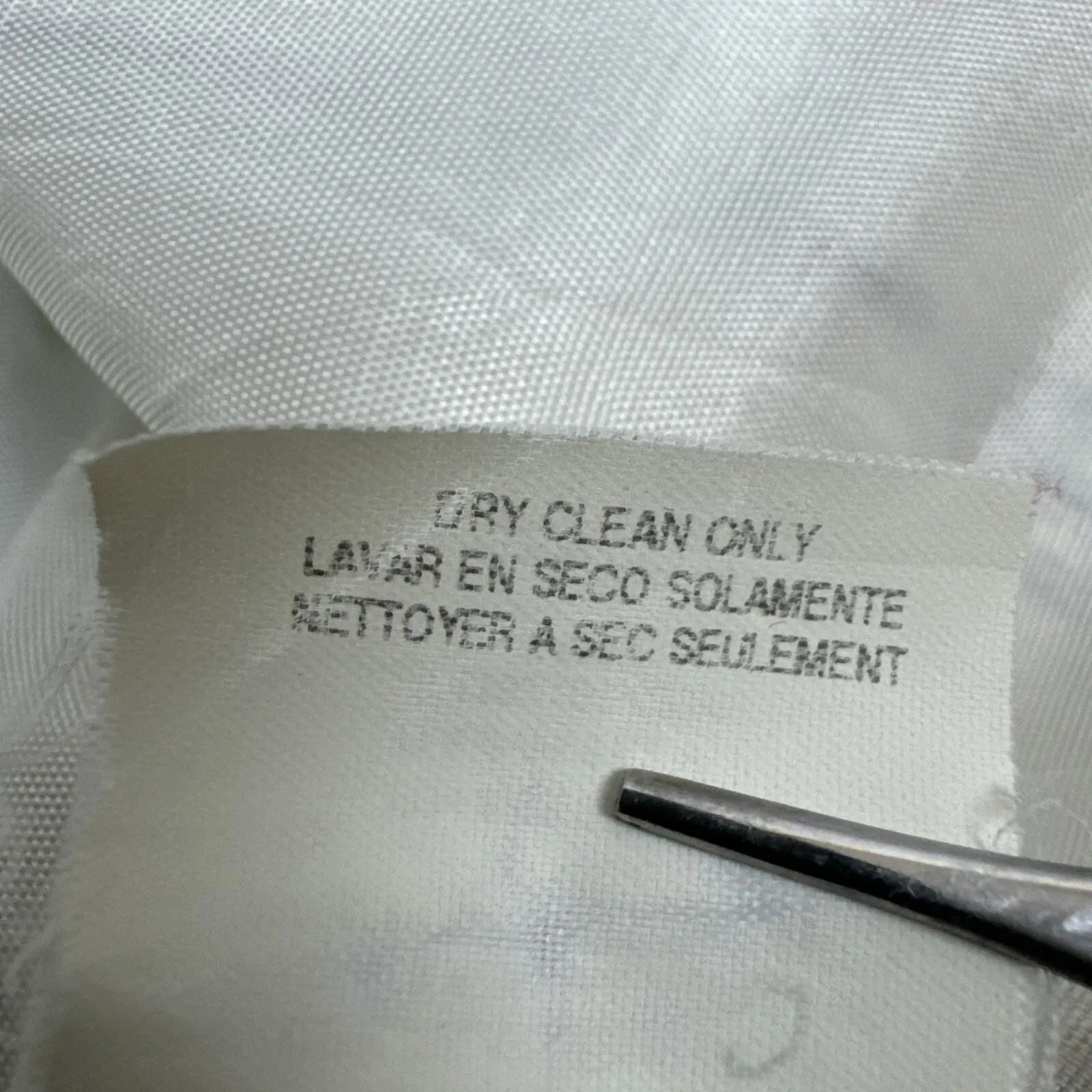 Bebe Women's Blazer Cream/Ivory Striped Colored Blazer [Size 6] Made in USA‎ - Image 4