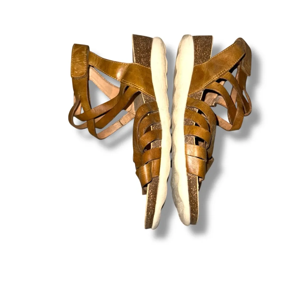 Dansko Mirabella Strappy Brown Leather Sandals Sz 40‎ EU / 9.5-10 US - Image 4