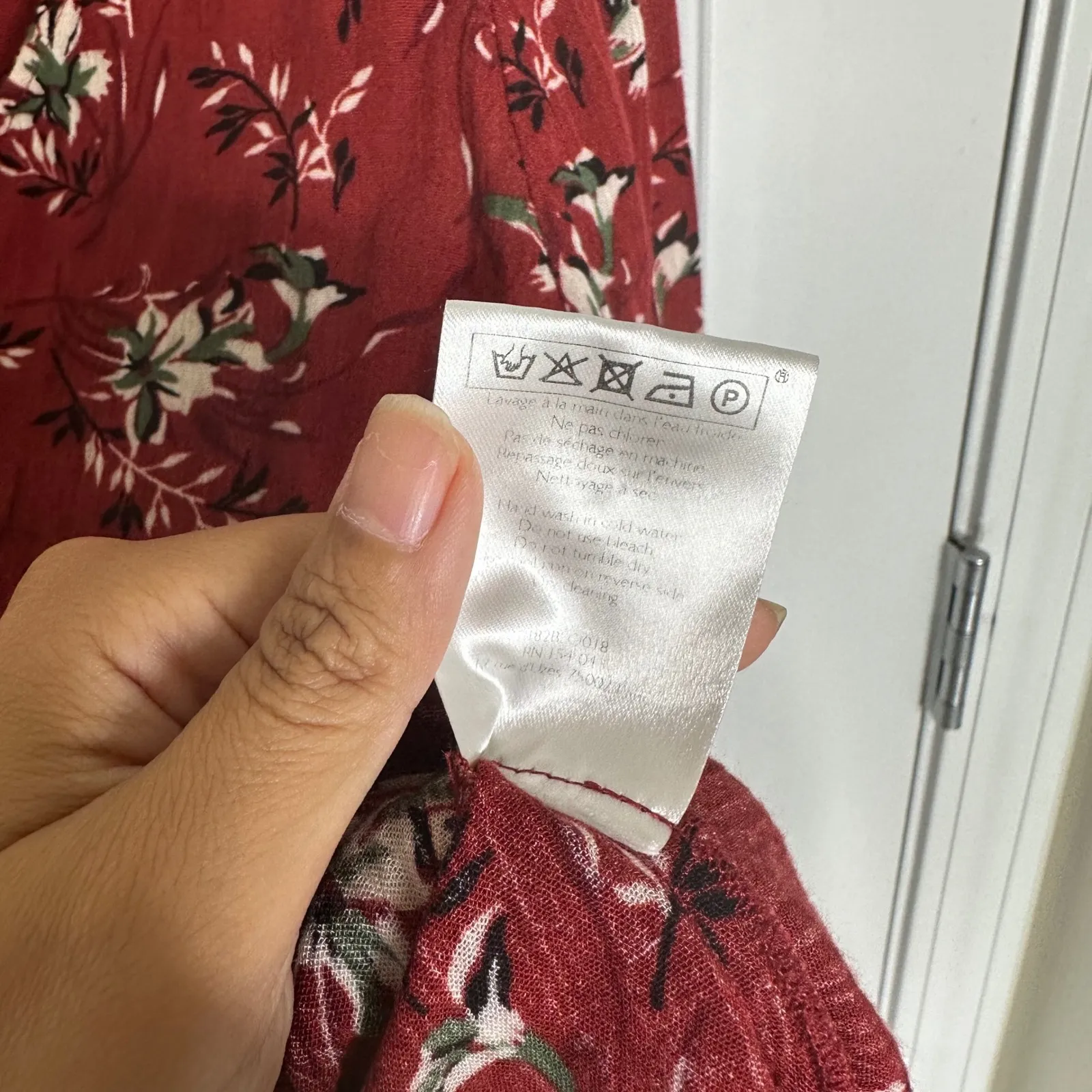 Sezane Heloise‎ autumn floral blouse size 34 or US 4 romantic feminine boho - Image 6