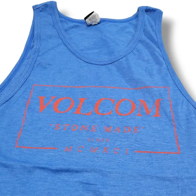 Volcom Shirt Size Small Tank Top Volcom Stone Made Graphic Tee Graphic Print EUC  - Image 4