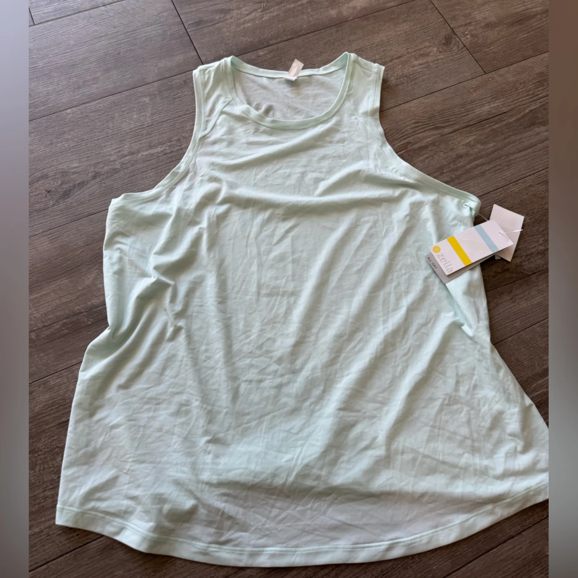 Zella Light Green Tank Top - Image 3