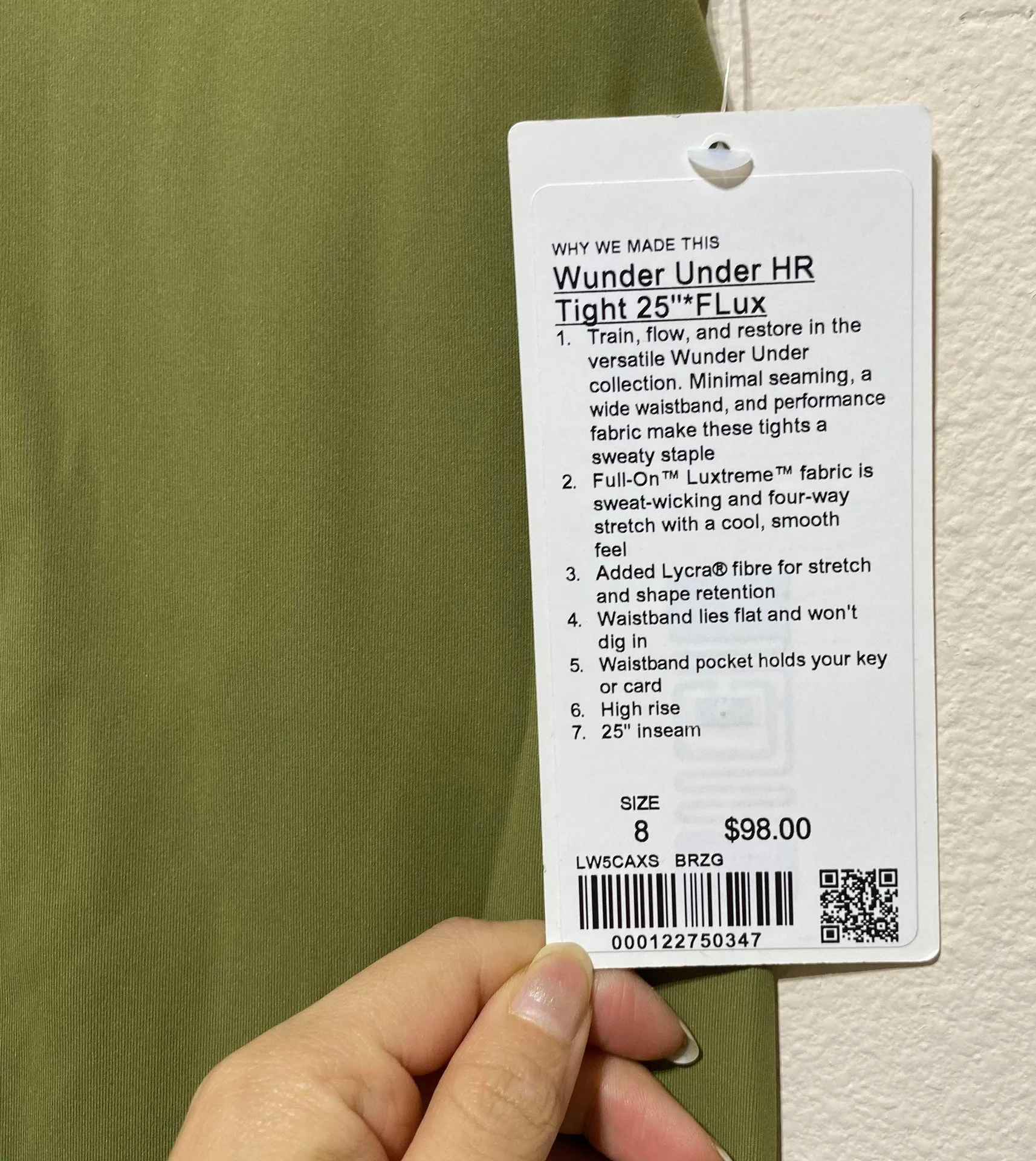 Lululemon Wunder Under High-Rise Tight 25" - Image 8