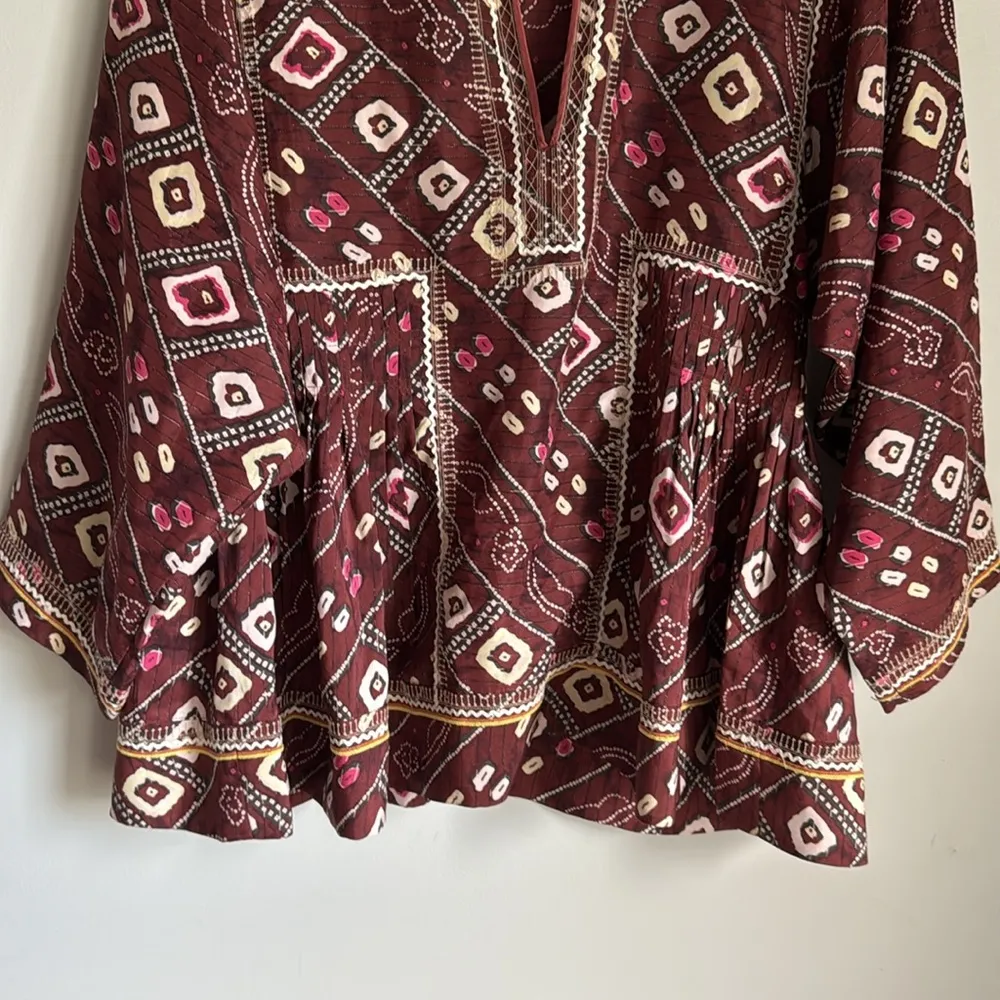 Isabel Marant Georgette silk  Topaz Tunic - Blouse - Image 5