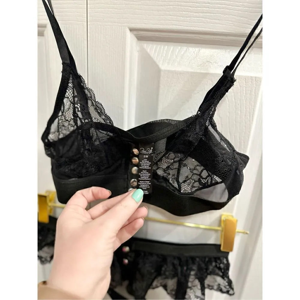 Rene Rofe lingerie set Black Size M - Image 11