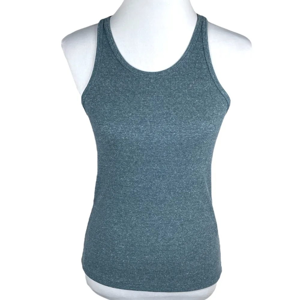 Allbirds Ribbed Tank Top Shadow Blue Sizes Medium and Large - Image 8