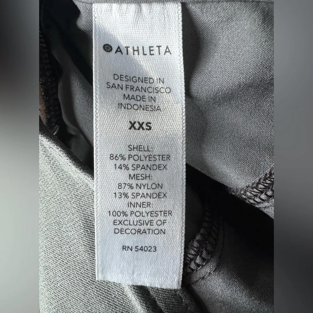 Athleta Leopard Print Mesh Racer Run Mesh Shorts Size XXS - Image 10