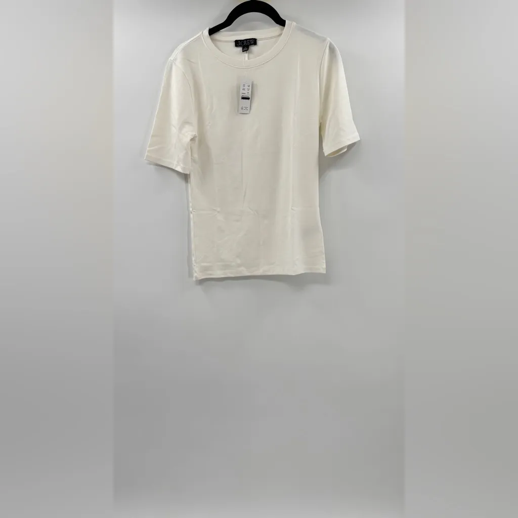 J.Crew Refined rib elbow-sleeve T-shirt - Image 5