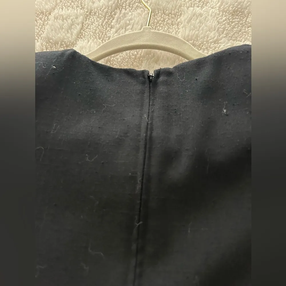 Black Vintage Eyelet dress for women casual - Image 7