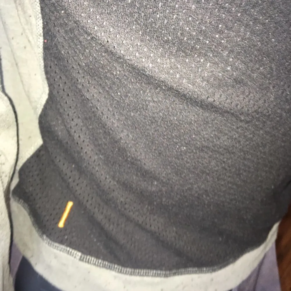 Lucy army green cropped workout top with mesh back Green Size M - Image 3