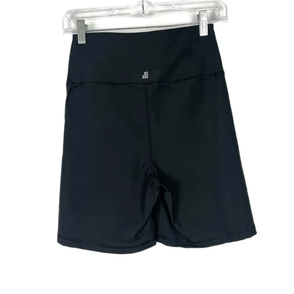 NWT WeWoreWhat Lace-Up Biker Short Black Size Medium M NEW $68 - Image 8