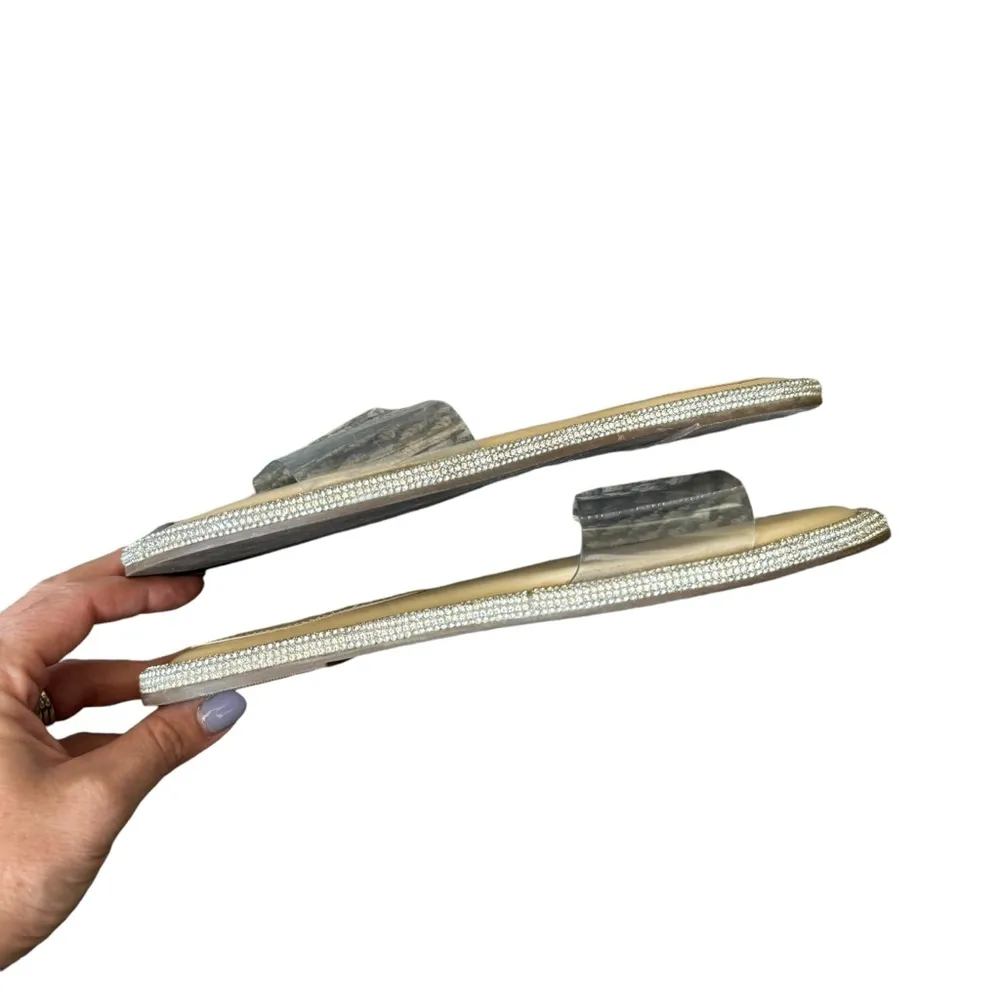 Schutz - Alcina Clear Strap Rhinestone Sandals Sz 8.5 - Image 10