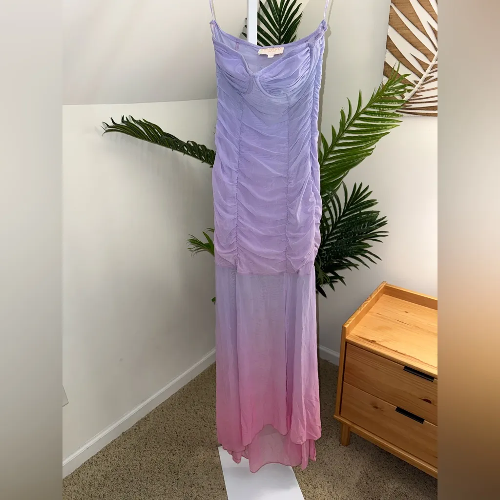 ROCOCO‎ SAND Blake Long Dress Purple - Image 5