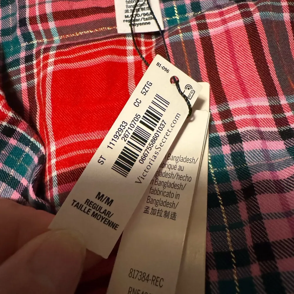 Victoria's Secret Red and Pink Pajama Sets Cozy Sleepwear - Image 4