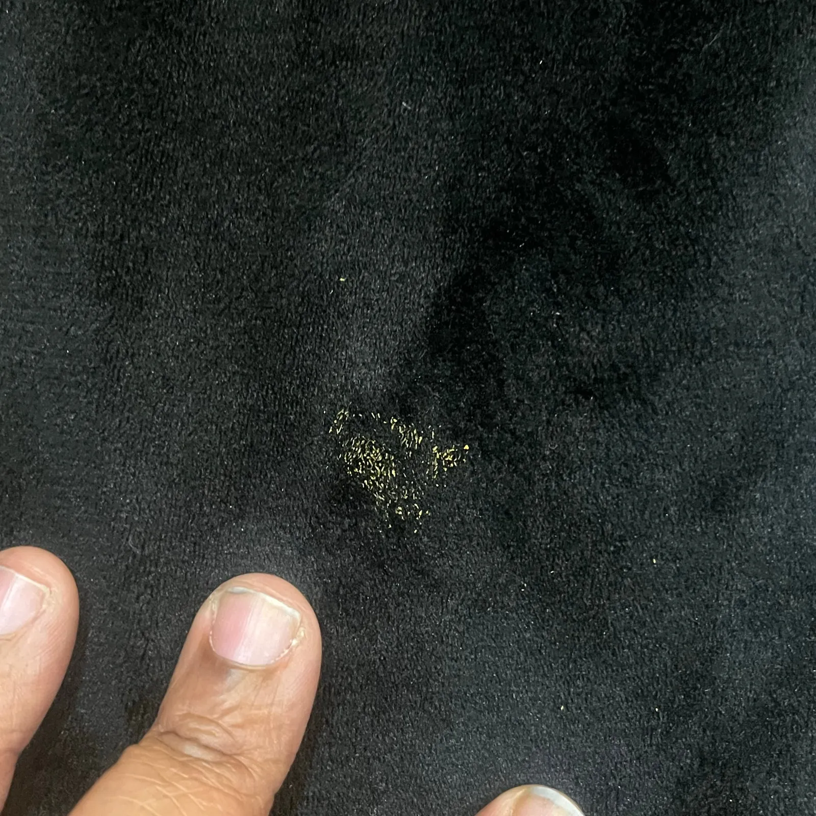 Refuge Women Large Black Velour Track Suit Rhinestone Gothic Y2K Lounge Set - Image 5