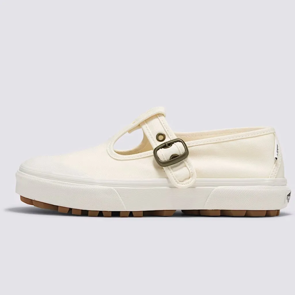 NEW VANS Mary Jane Style 93 Shoe Classic White Chunky Lug Sole M 5.5 W 7 - Image 2