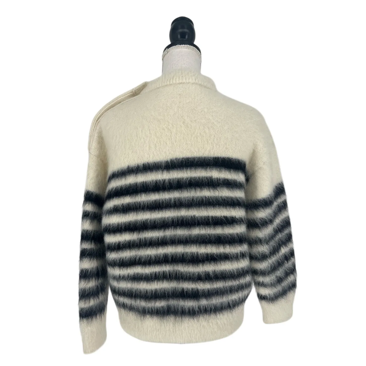 Bottega Veneta Striped Heavy Mariniere Mohair Sweater - Image 10