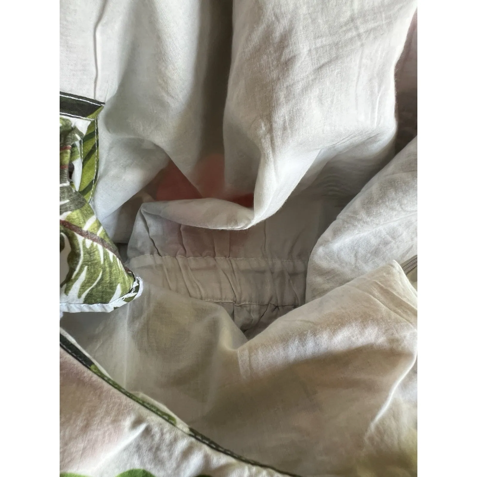 Farm Rio‎ Mixed Flowery Madi Colorful Ruffle One Shoulder Slip Dress Size Med - Image 16