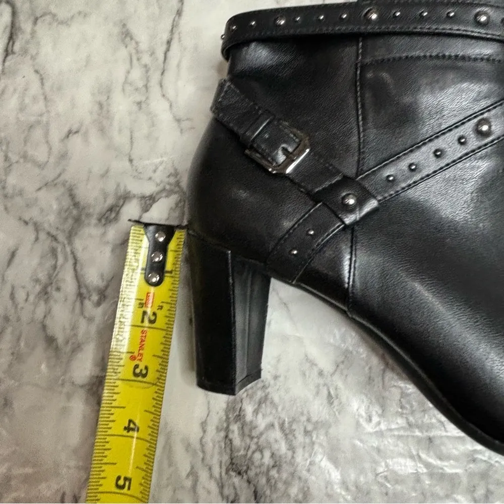 A2 By Aerosoles Octave Bootie Black Studded Ankle Boot Boots size 10 - Image 8