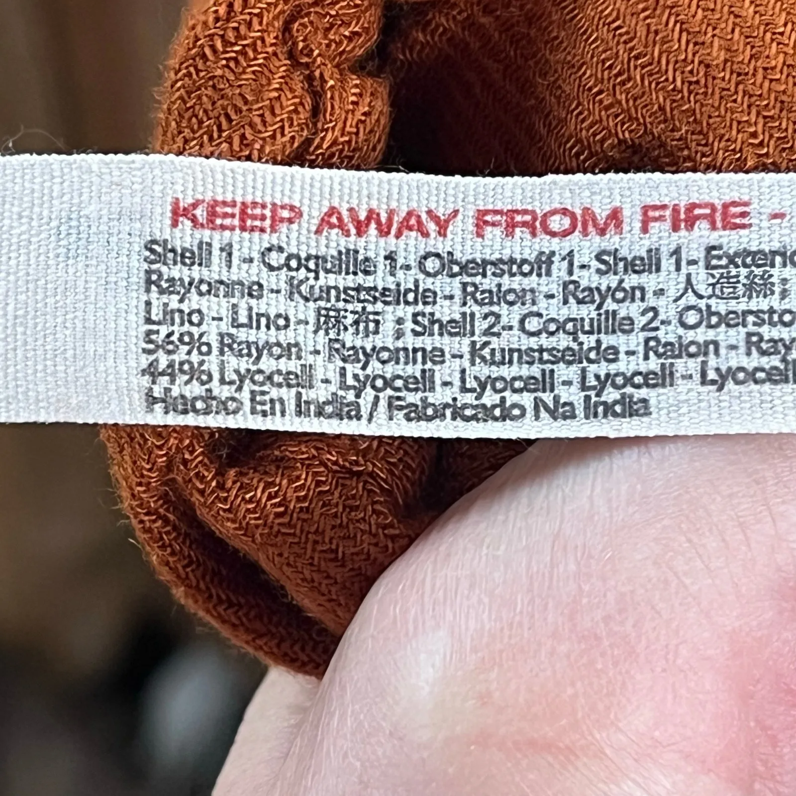 Free People Absolute Heaven Jumpsuit Rust Color Size S - Image 10