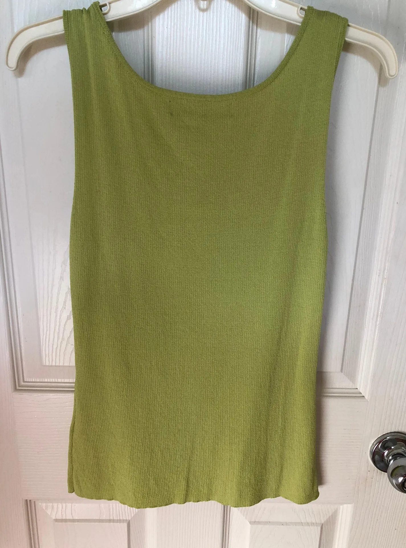 Kasper Ribbed Tank Top - Image 4