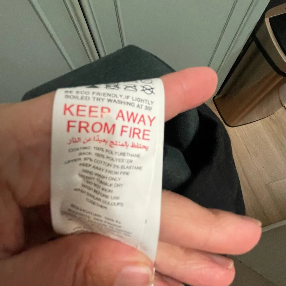 Missguided Maternity Faux Leather Pants Size 4 Faux Crocodile Reptile - Image 4