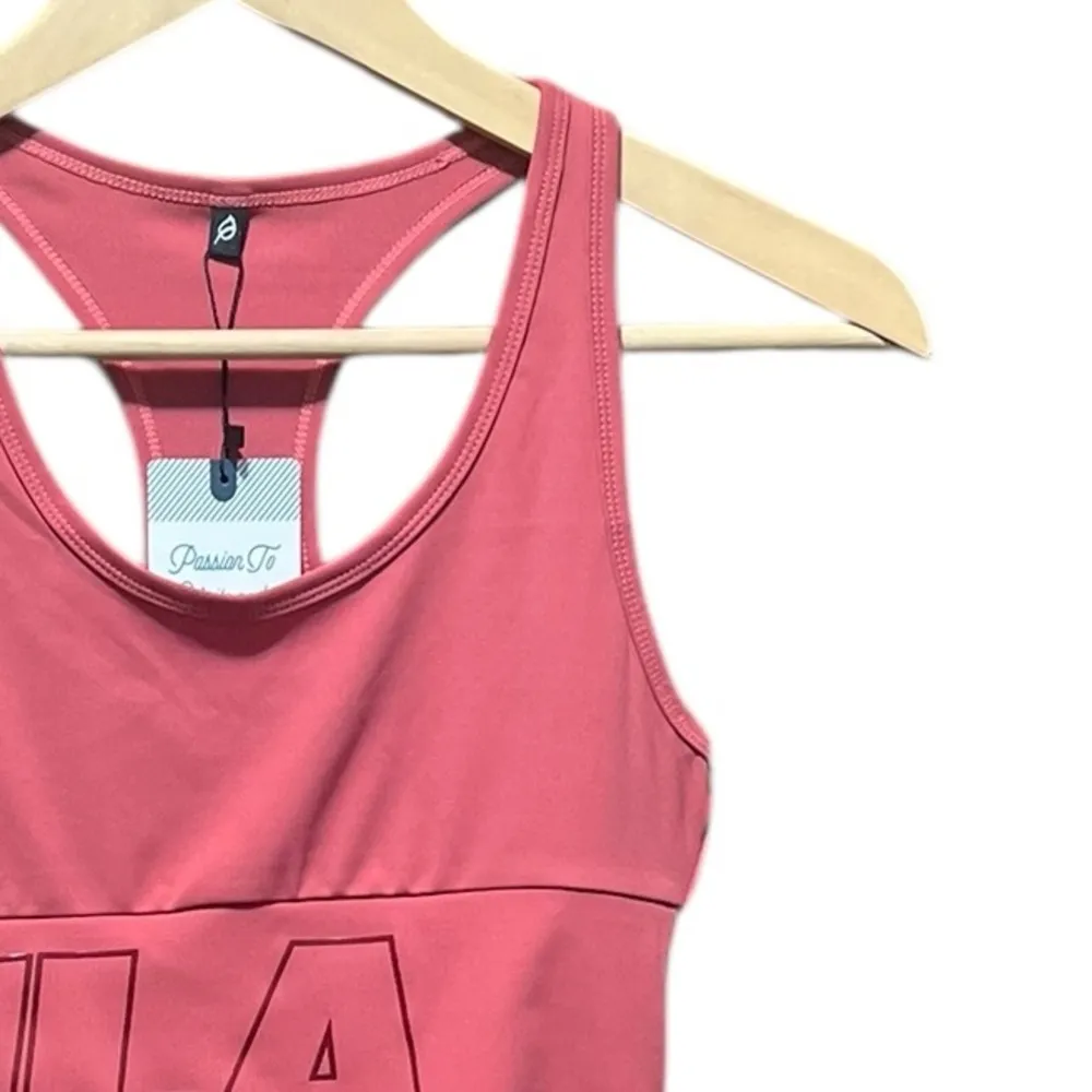 P'TULA The Bree Crop Top Clay Red NWT Size XS Orange - Image 8