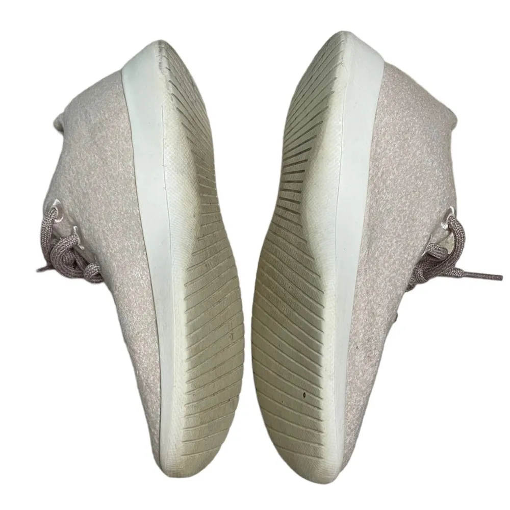 Allbirds Women’s Sneakers The Wool Runner Tennis Shoe Beige Size 6 - Image 4