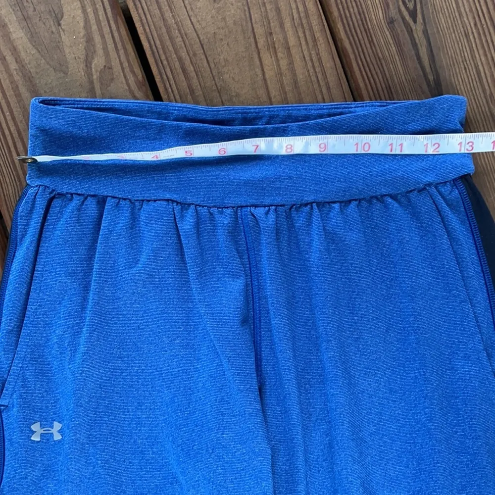 Under Armour Ladies Blue Side Stripe Joggers - Image 3