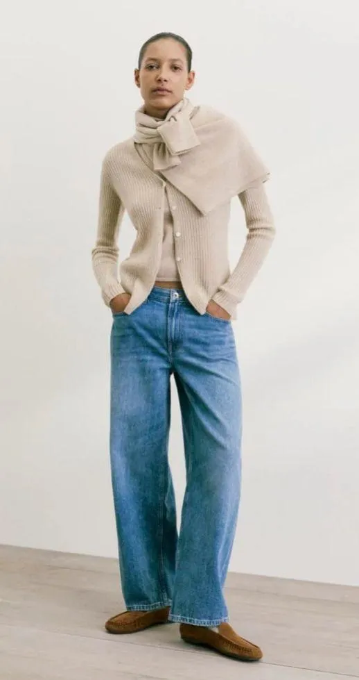 Everlane Loose Curve Jean in Tungsten Bright, Size 28 - Image 5