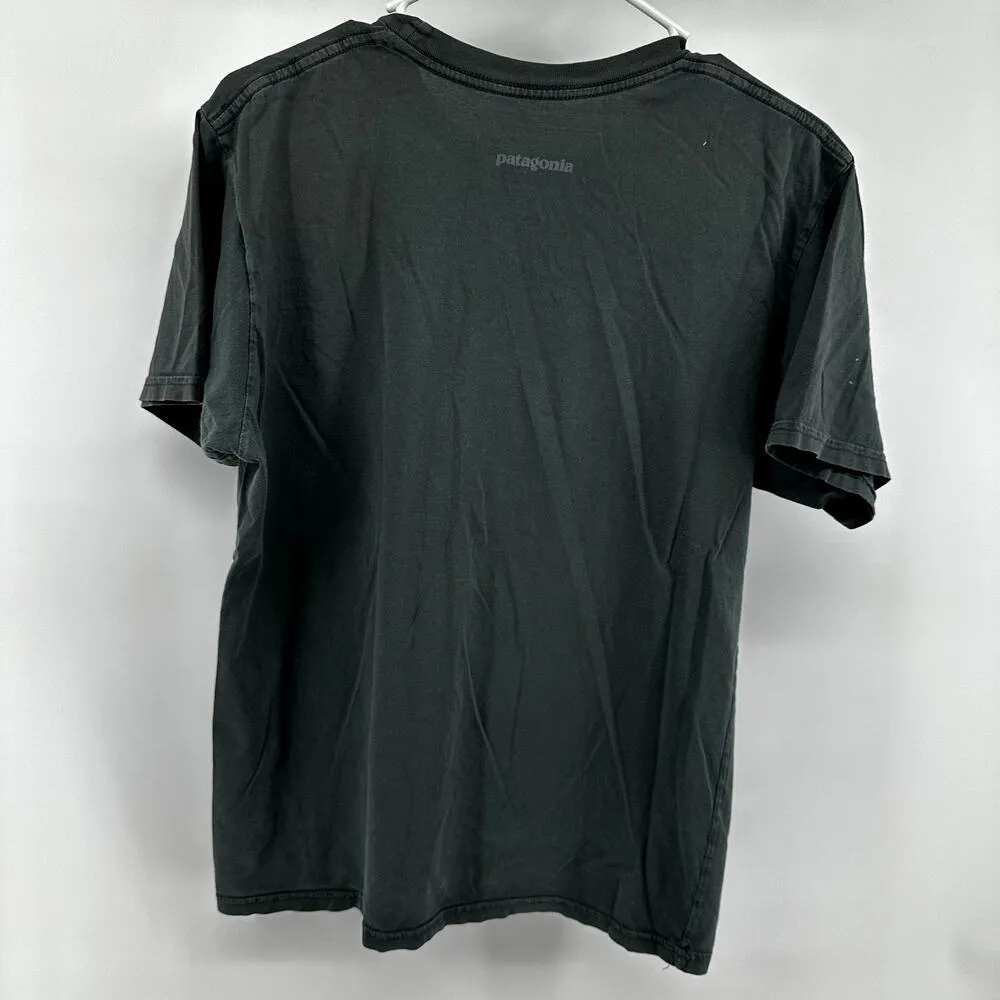 Patagonia Graphic Tee T Shirt Pro Life Includes All Species 100% Cotton Green S - Image 6