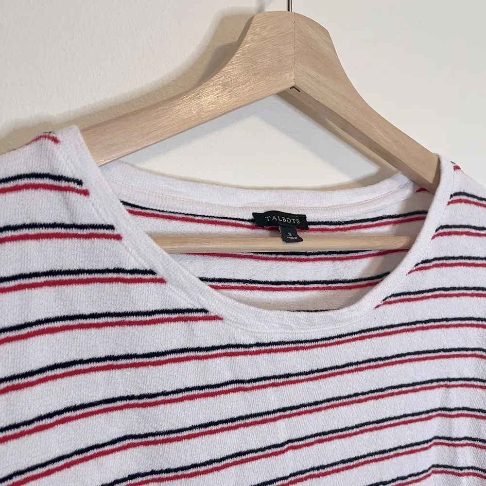 Talbots Terry Cloth Cotton Sweater - Image 4