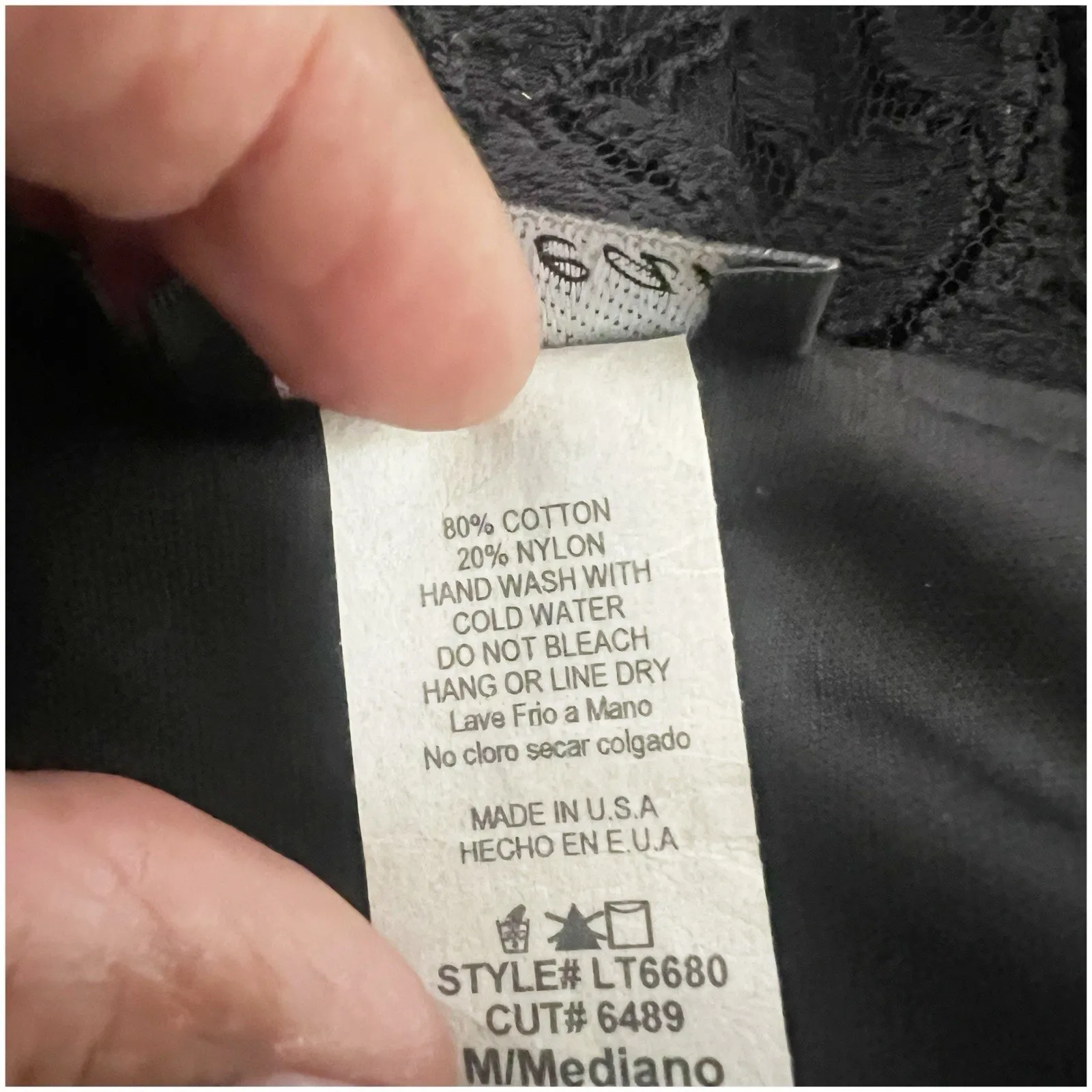 Wet Seal Black Lace Ruffled Satin Tie Y2K Tank Whimsygoth Size Medium Black - Image 11