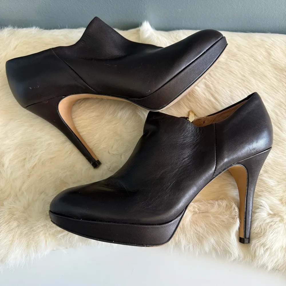 Women’s Elvin Platform Leather Bootie - Image 5