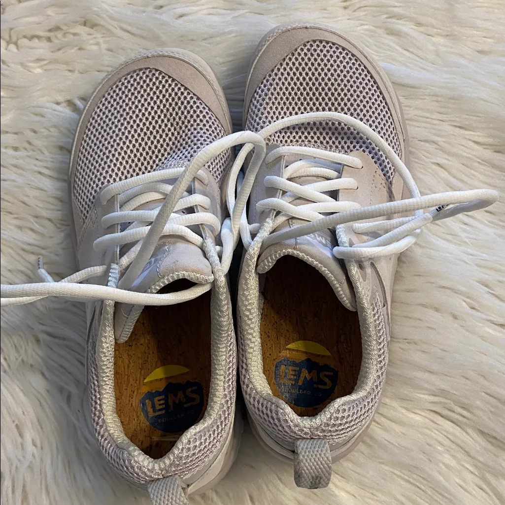 LEMS Women’s Primal Zen Stylish Sneakers size 7.5 BNWOT see all photos White - Image 4