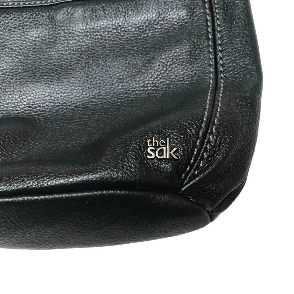 The Sak Sequoia black leather hobo shoulder bag purse - Image 6
